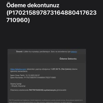 HIQ Nutrition Hıq Hesabımdan Para Çıkmasına Rağmen Sipariş Gözükmüyor