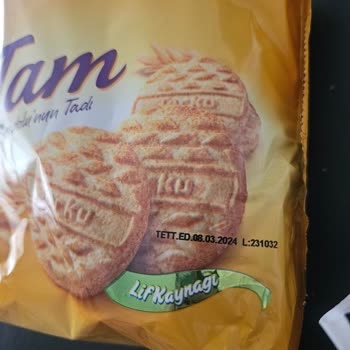 Torku Tam Kurabiyede Siyah Leke