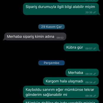 Venöve Kayıp Durumunda Olan Kargo İçin Destek Alınamıyor