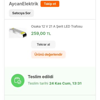 Hepsiburada Farklı Ve Hatalı Ürün Gönderdi.