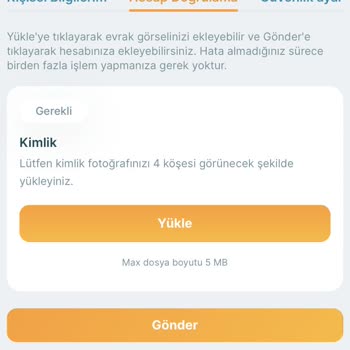 BahseGel Para Çekemiyorum Kimlik Doğrulayın Diyor.