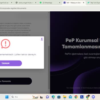 Pep Kurumsal Üyelik Başvuru Sorunu
