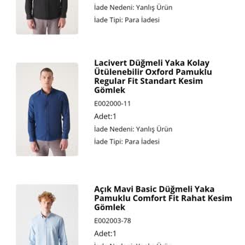 Avva Giyim Paramın İade Edilmemesi