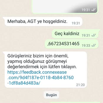 AGT Kurye (aynigunteslim.com) Kartım Teslim Edilmedi
