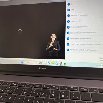 Uzaktan Eğitim Kapısı (CBİKO) Uzaktan Eğitim Kapısı Deprem Farkındalık Eğitimi Donuyor