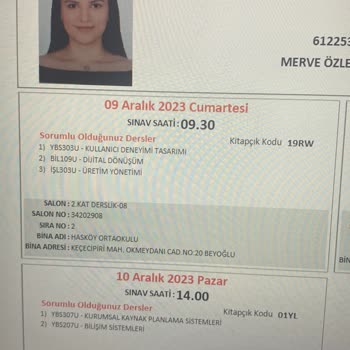 Ösym Hatalı Adres Bilgisi