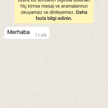 WhatsApp'tan Şüpheli Mesaj Aldım