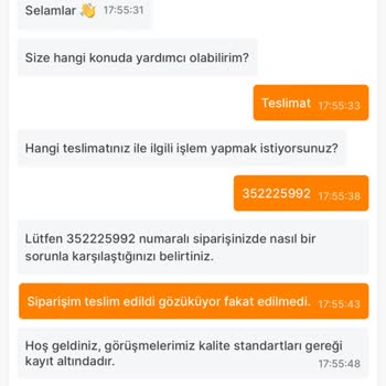 Migros Alışveriş Teslimat Yapılmaması