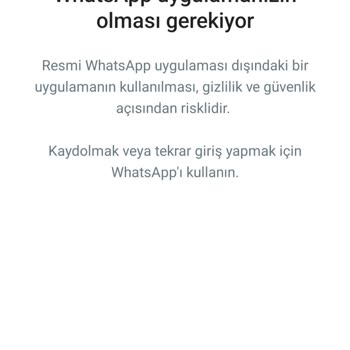 WhatsApp Erişim Sorunu Yaşıyorum!