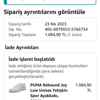 Amazon Kusurlu Ürün İadesi