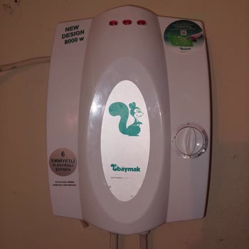 Baymak Elektrikli Şofben Ani Su Isıtıcı