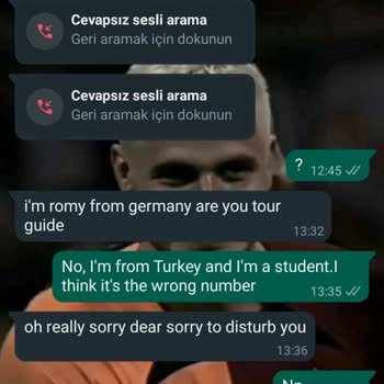 WhatsApp'tan Yabancı Numaradan Arama