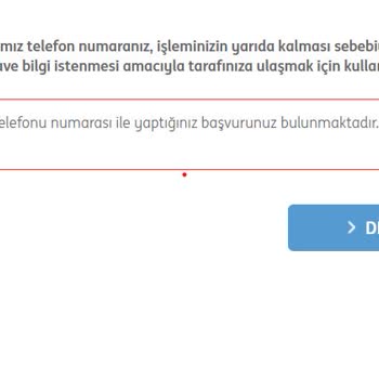ING Hepsiburada Kredisi Onay Kodu Girmeden Kredi Başvurusu Yapıldı