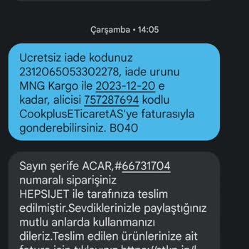 Karaca Züccaciye Karaca Ücret İademi Yapmıyor
