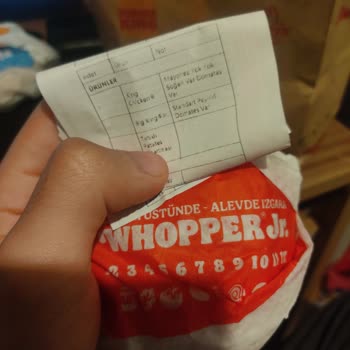 Burger King Siparişimi Yanlış Gönderdi