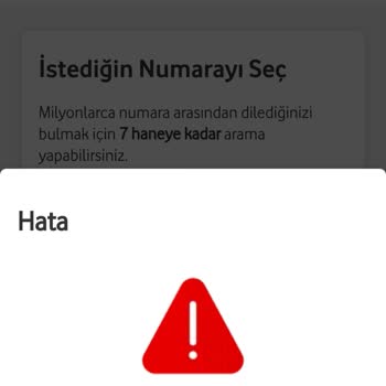 Vodafone 0540 İle Yeni Hat Alma