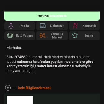 istegelsin Teslim Edilmeyen Ürünün İnkar Edilmesi