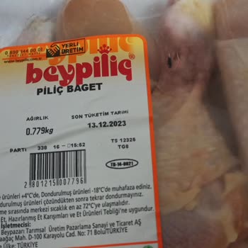 Beypiliç Tavuk Yabancı Madde Çıktı