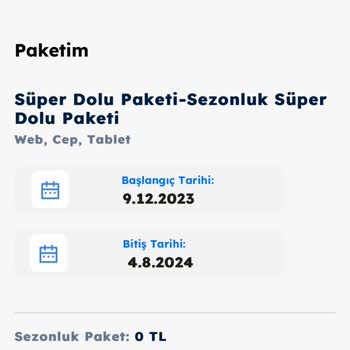 Tod TV Üyelik, Üyelik İptali, Paket Değişimi