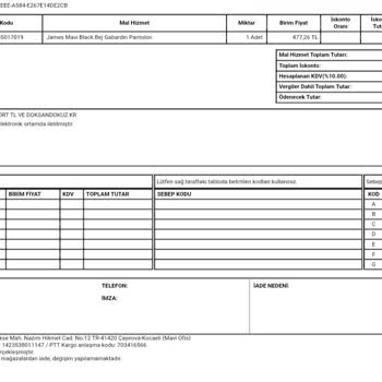 Mavi Değişimde Yanlış Ürün Yolladı