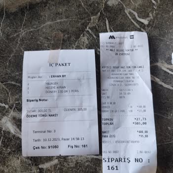 Köfteci Yusuf Masaya Kimsenin Bakmaması