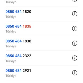 T. C. Cumhurbaşkanlığı 0850 Numaralar Sürekli Rahatsız Ediyor