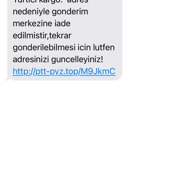 Kargo Mesajı Yurt Dışından Gelen