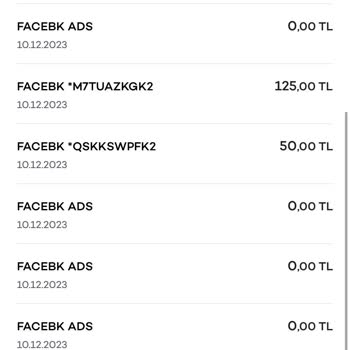 Facebook Ads Kartımdan Habersiz Para Çekti