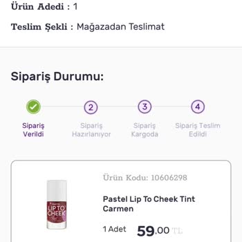 Gratis İnternette Ödemesi Yapılan Ürün