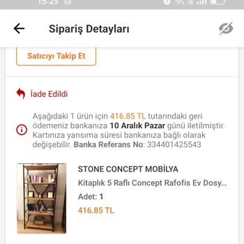 Trendyol Habersiz Sipariş İptali