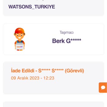 Watsons Hasarlı Kargo Ve Mağduriyet: İade Değil, Ürün İstiyorum!