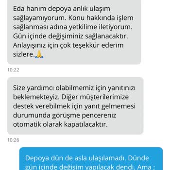 Bisu Yanlış Ürün Gönderimi