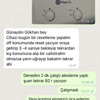 Baymak Çözülmeyen Kombi Arızası