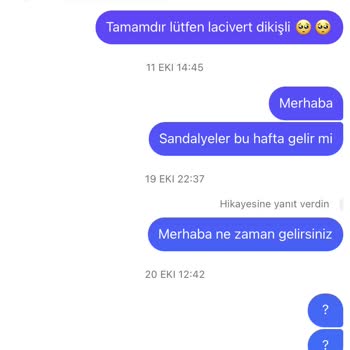 Çağrı Masa Sandalye (Instagram) Renk Ve Hatalı Ürün Mağduriyeti