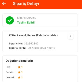 Köfteci Yusufdan Ödemeyi Alıp Gönderilmeyen Yemek