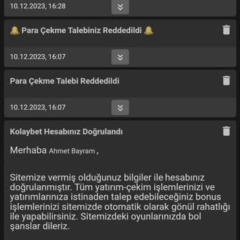 Kolaybet Deneme Bonusu Siteye Yeni Üye Oldum