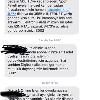 Digiturk Hem Ev İnterneti Hem Digiturk Paketi İle Arayıp Paramızı Yedi