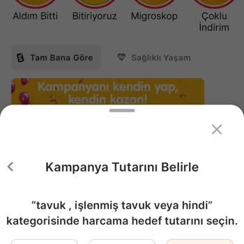 Migros Sanal Market Kendi Kampanyanı Kendin Yap Aldatmacası