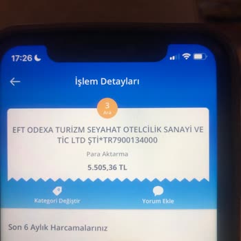 Odexa Tour Paramın İadesini Yapmıyorlar