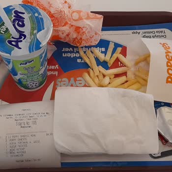 Popeyes Restaurant Sipariş Memnuniyetsizliği