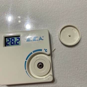 ECA Oda Termostat Düğmesi Kırıldı Ayarlarken