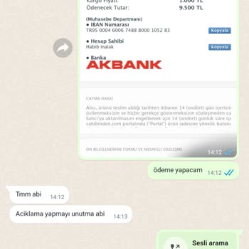 Sahibinden Güvenli Ödeme Mağduriyeti