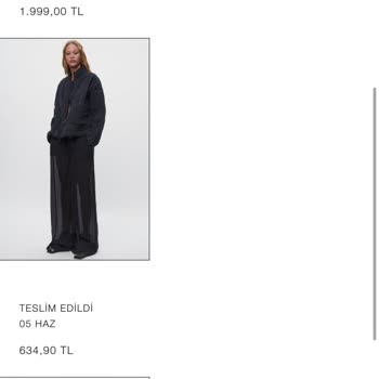 Zara Ceketin İçindeki Pamuklar Çıkıyor