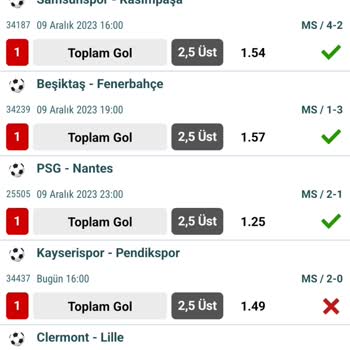 Nesine 9da 5 Oynadım 6 Maç Tuttu Zararım Var