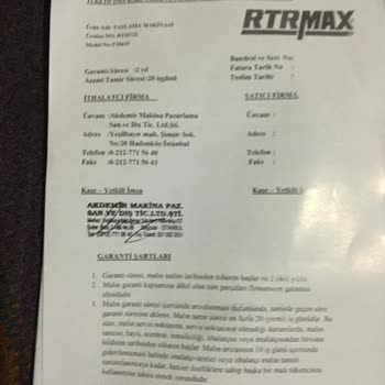 Rtrmax Spiral Arızası Ve Mağduriyetim