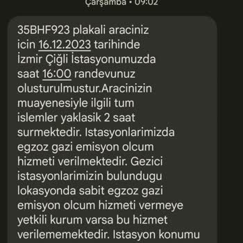 TÜVTÜRK Tüvtürk Randevu Sorunu İle İlgili