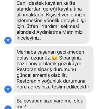 Getir Geç Teslim Edilen Pizza Ve Kampanya Karmaşası