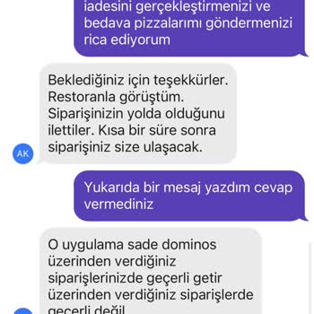 Getir Geç Teslim Edilen Pizza Ve Kampanya Karmaşası