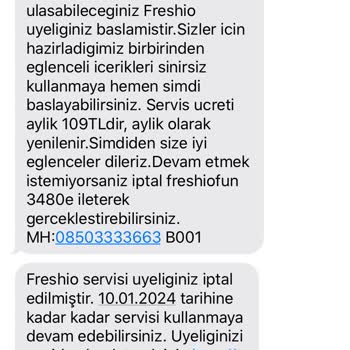 Freshio Fun Habersiz Şekilde Para Çekilmesi