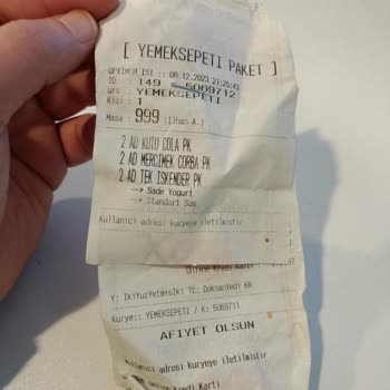 Baydöner Soğuk Ve Eksik İskender Hayal Kırıklığı